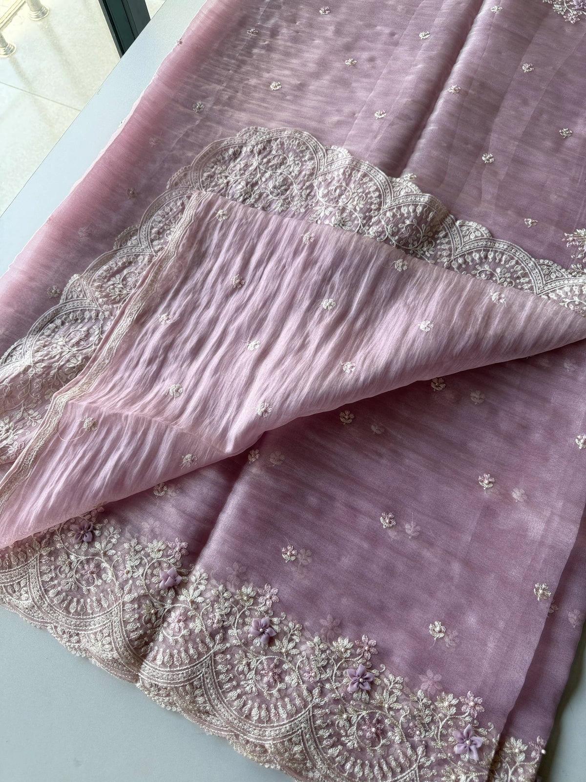 Shimmer crush organza /D15206