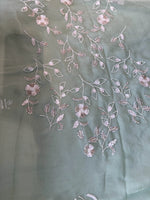 Chiffon Saree with Handowrk /Bj3140