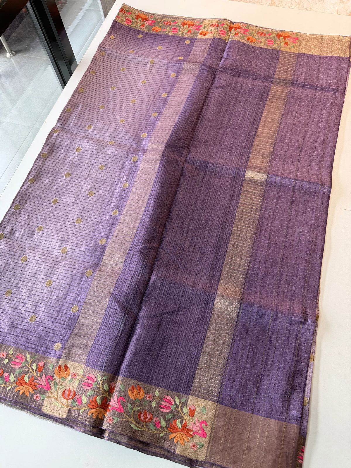 Soft semi Tussar/188C