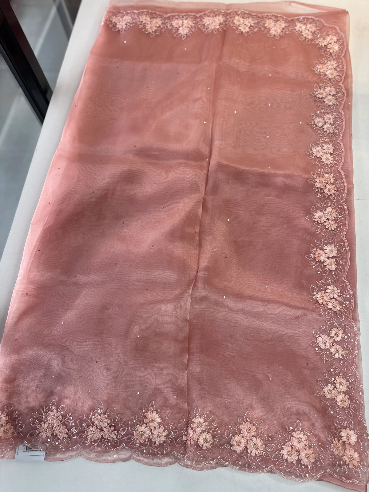 Glass Organza Saree/ HW23