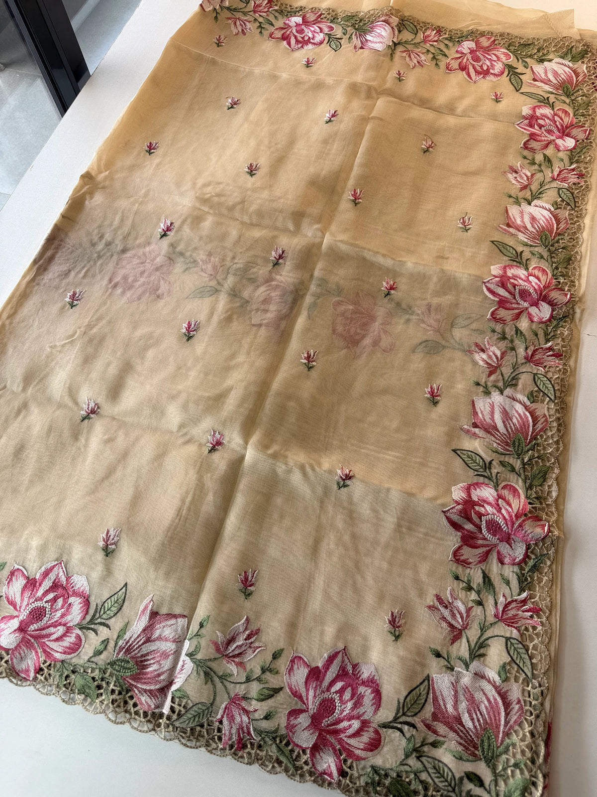 Chanderi Tissue Saree/SC467E