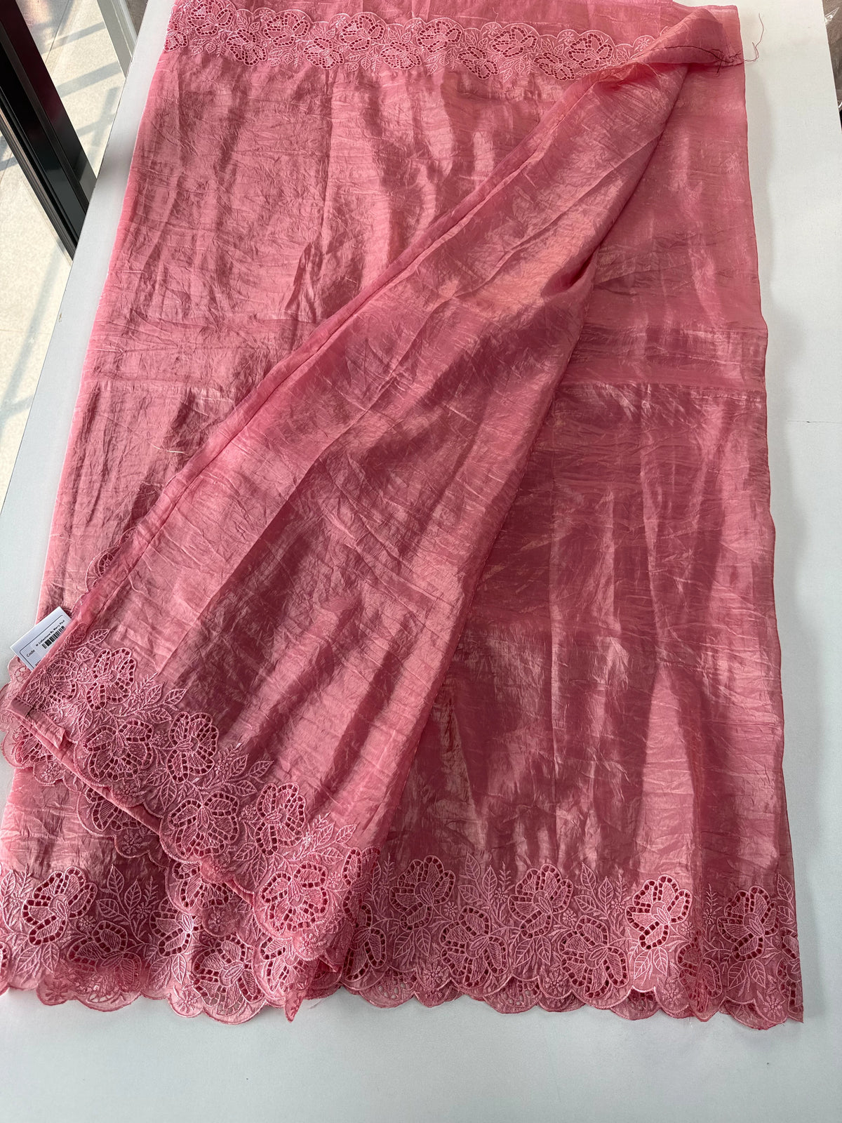 Crushed Organza Saree/ PN562