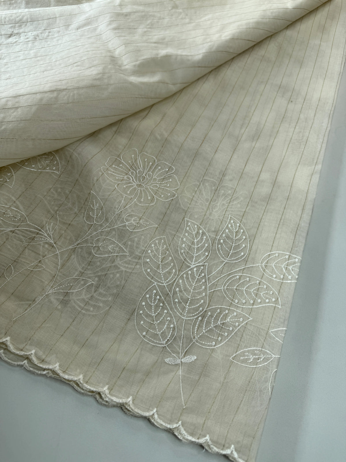 Chanderi cotton saree/ 114EFS