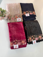 Crushed organza salwar set /US184