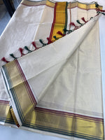 Onam cotton saree / MN7544