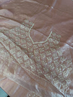 Satin organza saree/ 5509