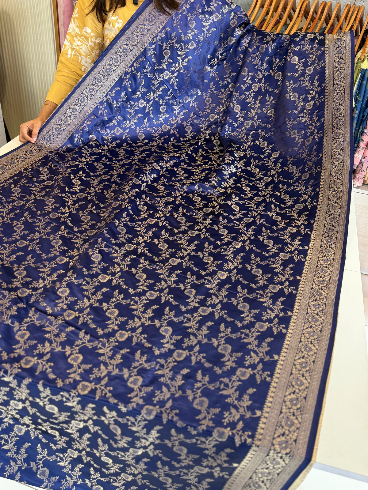 Semi silk banaras Saree/ VS66