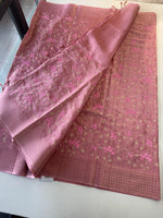 Soft semi Tussar silk saree / MD369