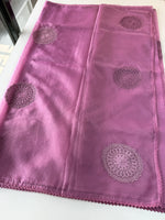 Soft organza saree/ LK83