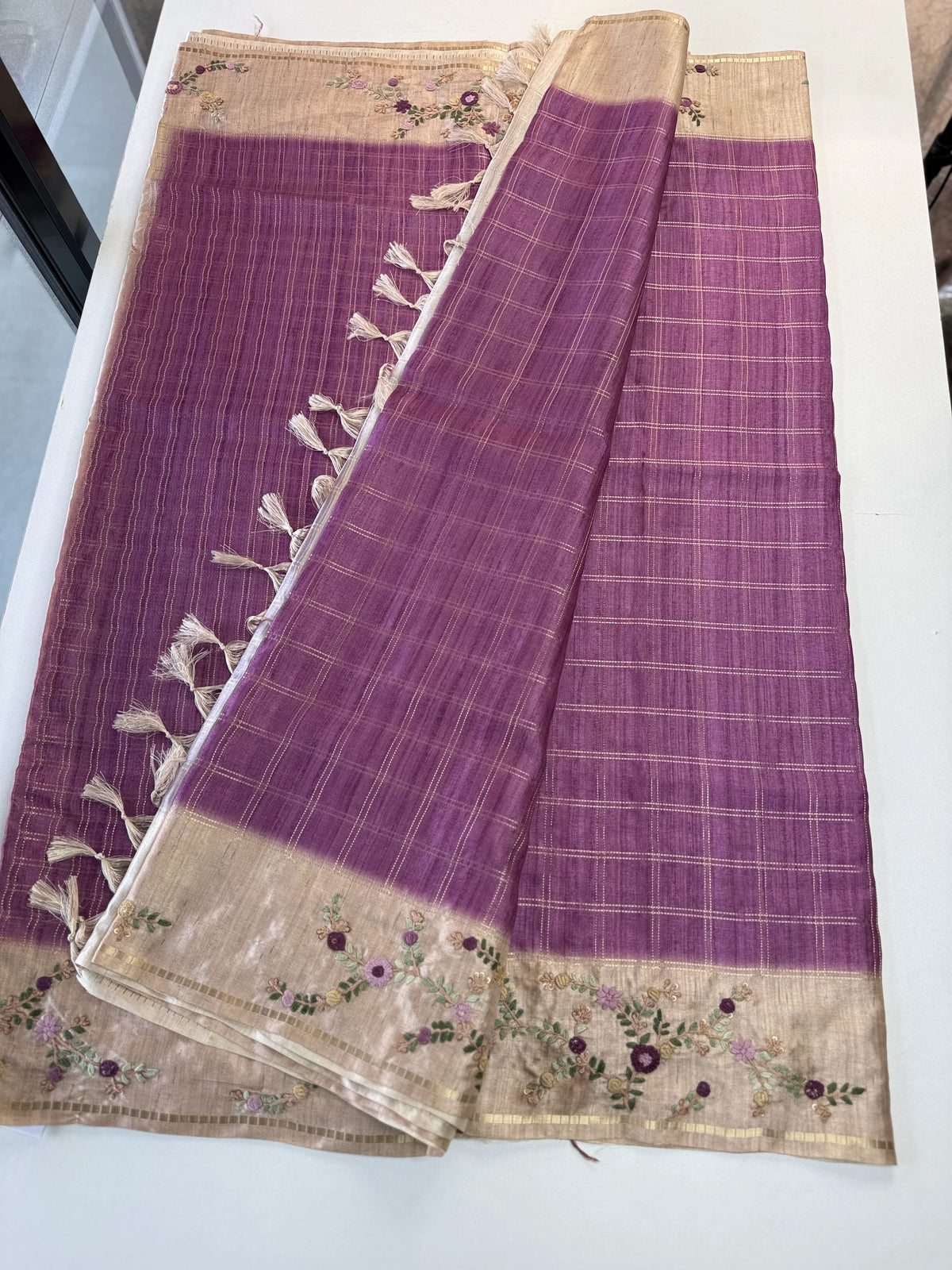 Semi soft Tussar Saree/178064