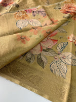 Flowy tissue saree / 229