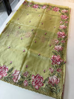 Chanderi Tissue Saree/SC467E