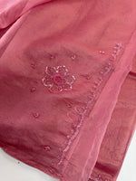 Fancy crushed Organza Saree/ HW490