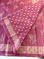 Soft semi Tussar saree/ D521