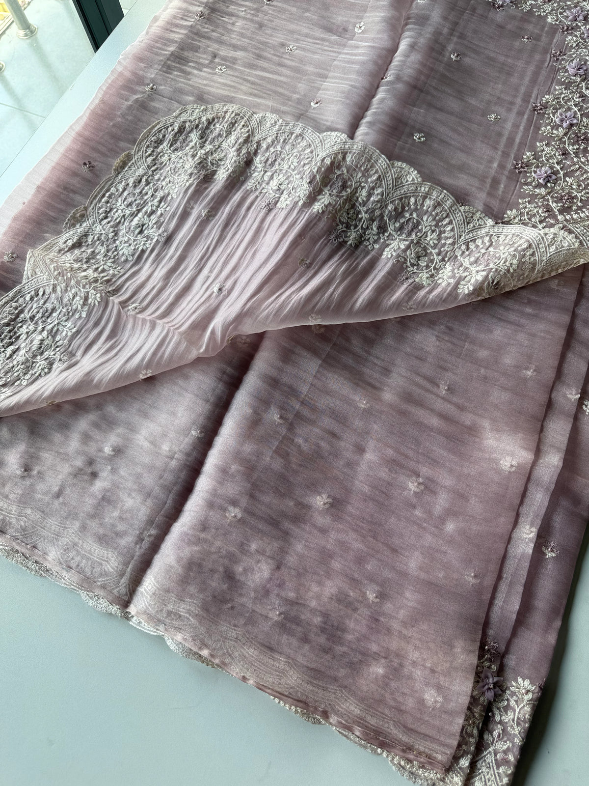 Shimmer crush organza /D15206