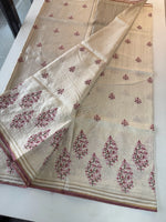 Semi Tussar Saree/ FC32