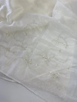 Crushed crape saree/HW324