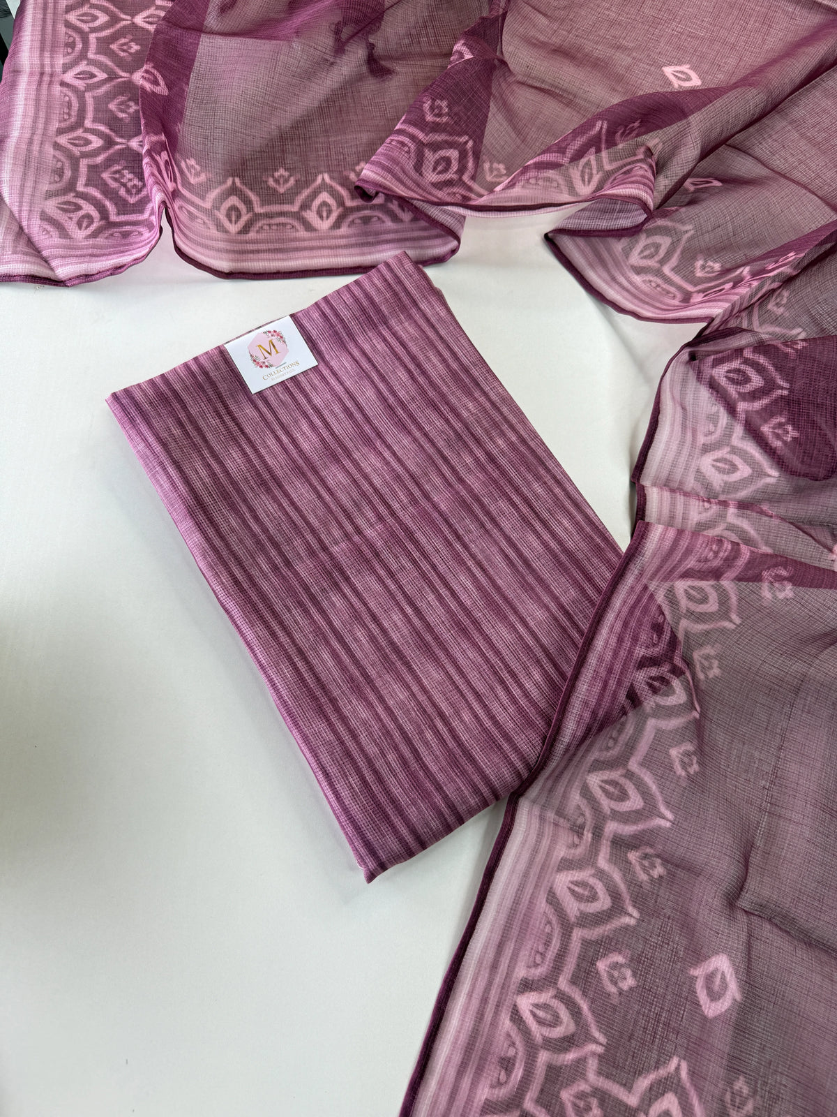Super net Kotta unstitched salwar set / NC275