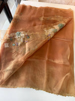 Glass Organza Saree/4435