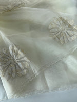 Glass Organza Saree/ LK35