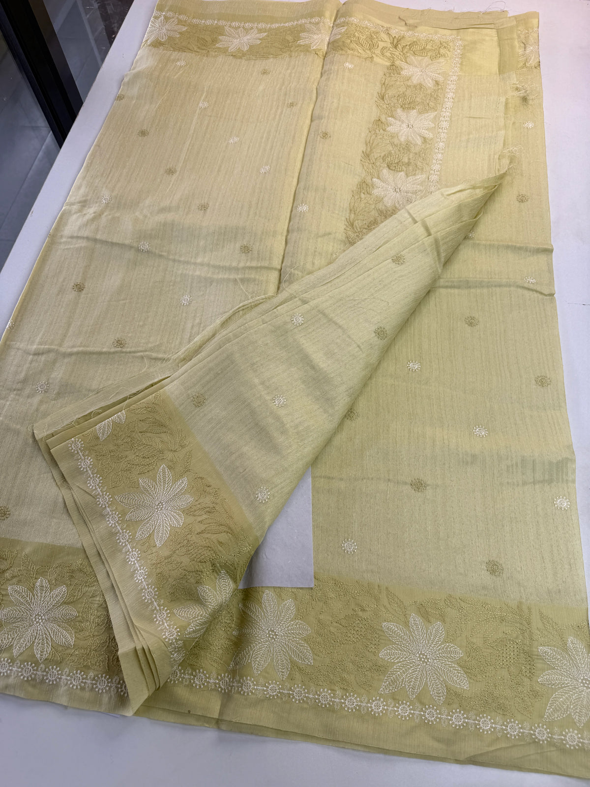 Semi jute saree/ 5163