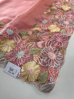 Glass organza Saree/ 155G