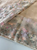 Glass organza Saree/ 155F
