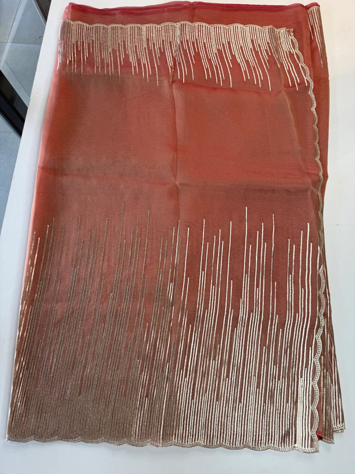 Shimmer Georgette Saree/CW474