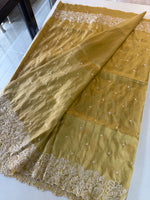 Satin Organza Saree/S114