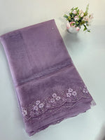 Glass Organza Saree/ HW23