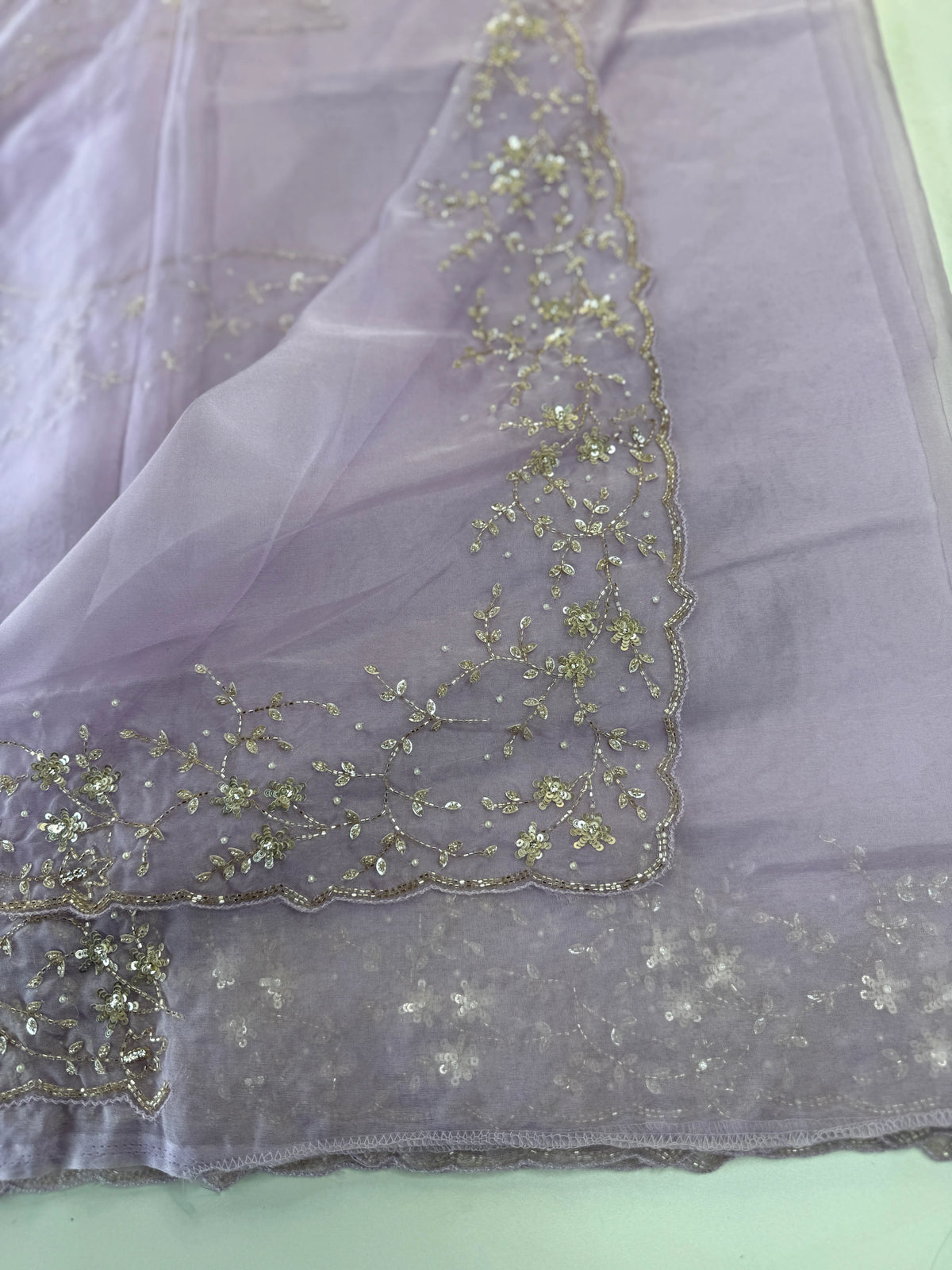 Soft organza party wear Saree/ HW115
