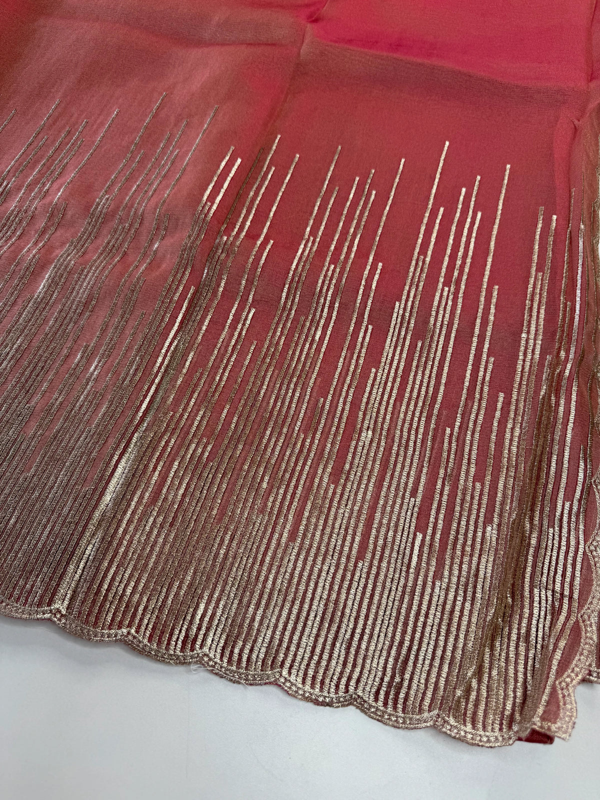 Shimmer Georgette Saree/CW474