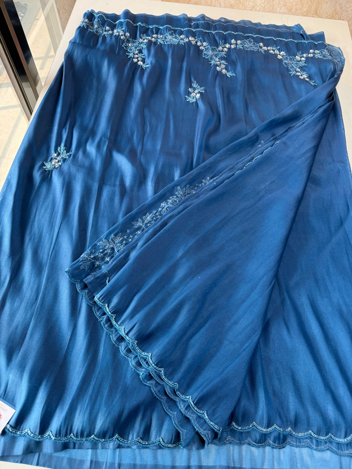 Tissue organza Saree/ HW319