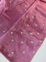 Glass organza Saree/AP810