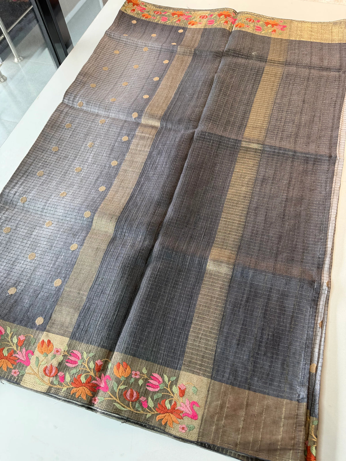 Soft semi Tussar/188C