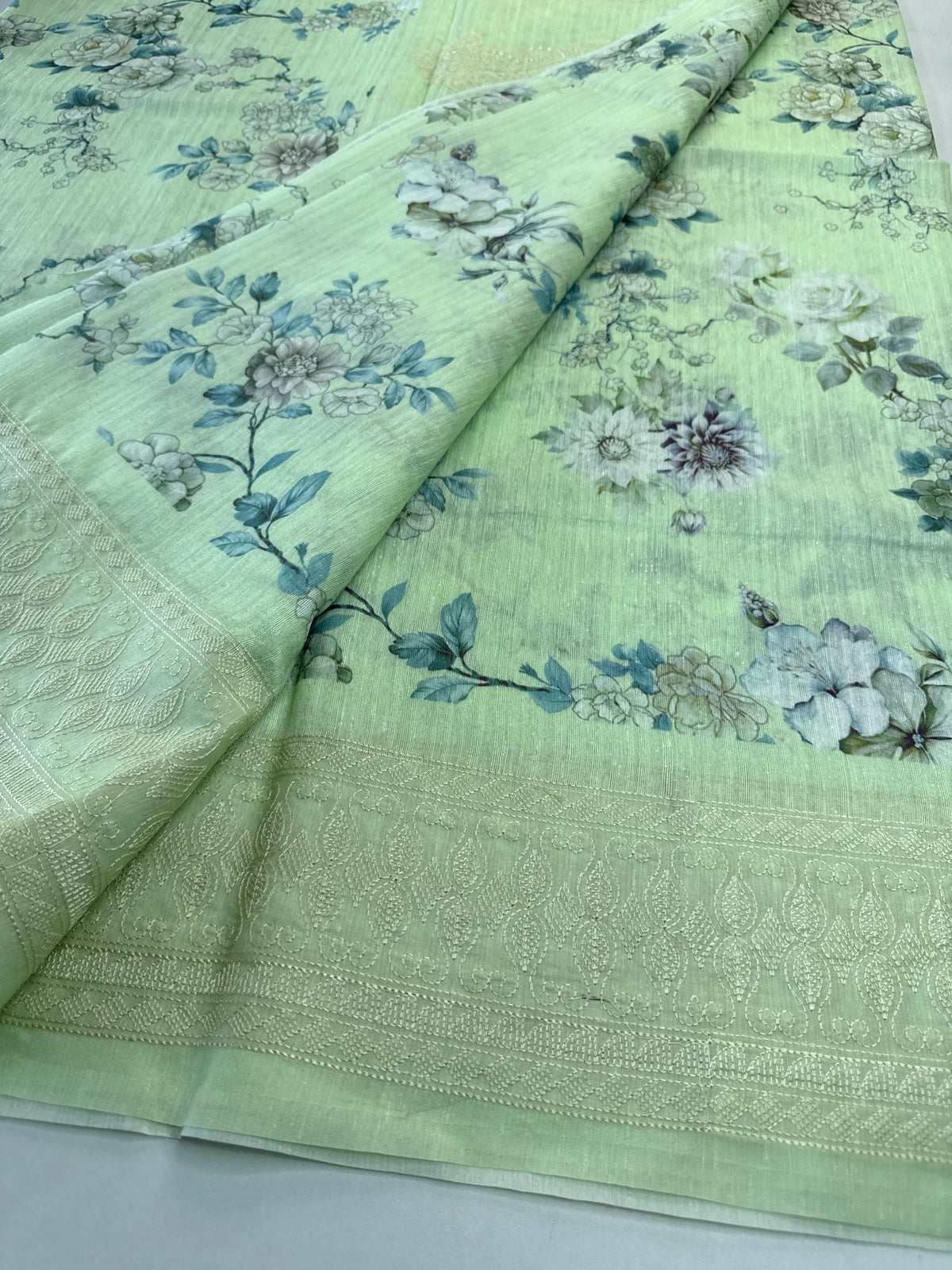 Semi Jute Saree/ 5191