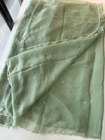 Chiffon Saree with Handowrk /Bj3140