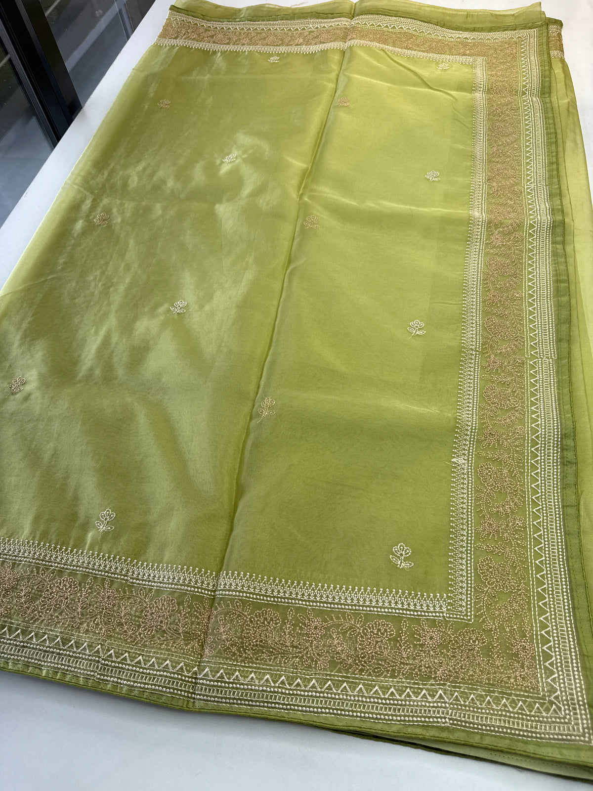 Soft Organza Saree/ CW595