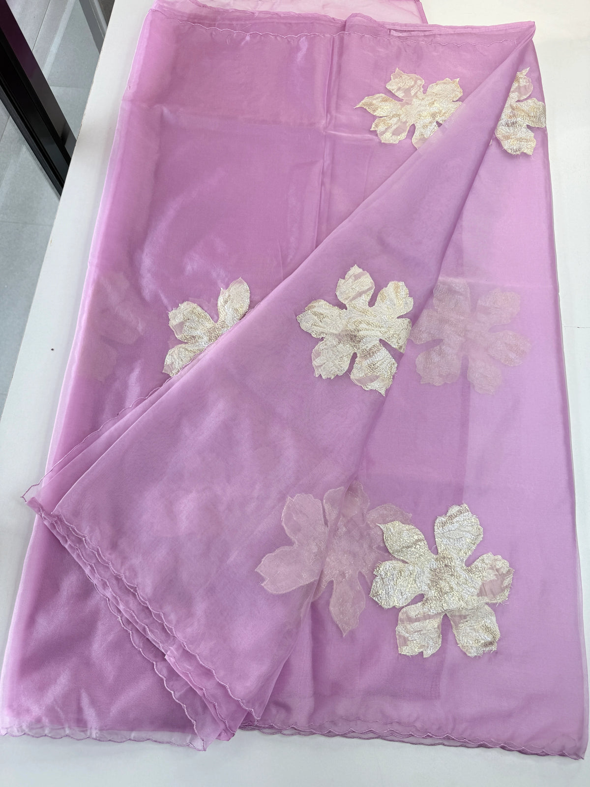 Soft Organza Saree/ LF40