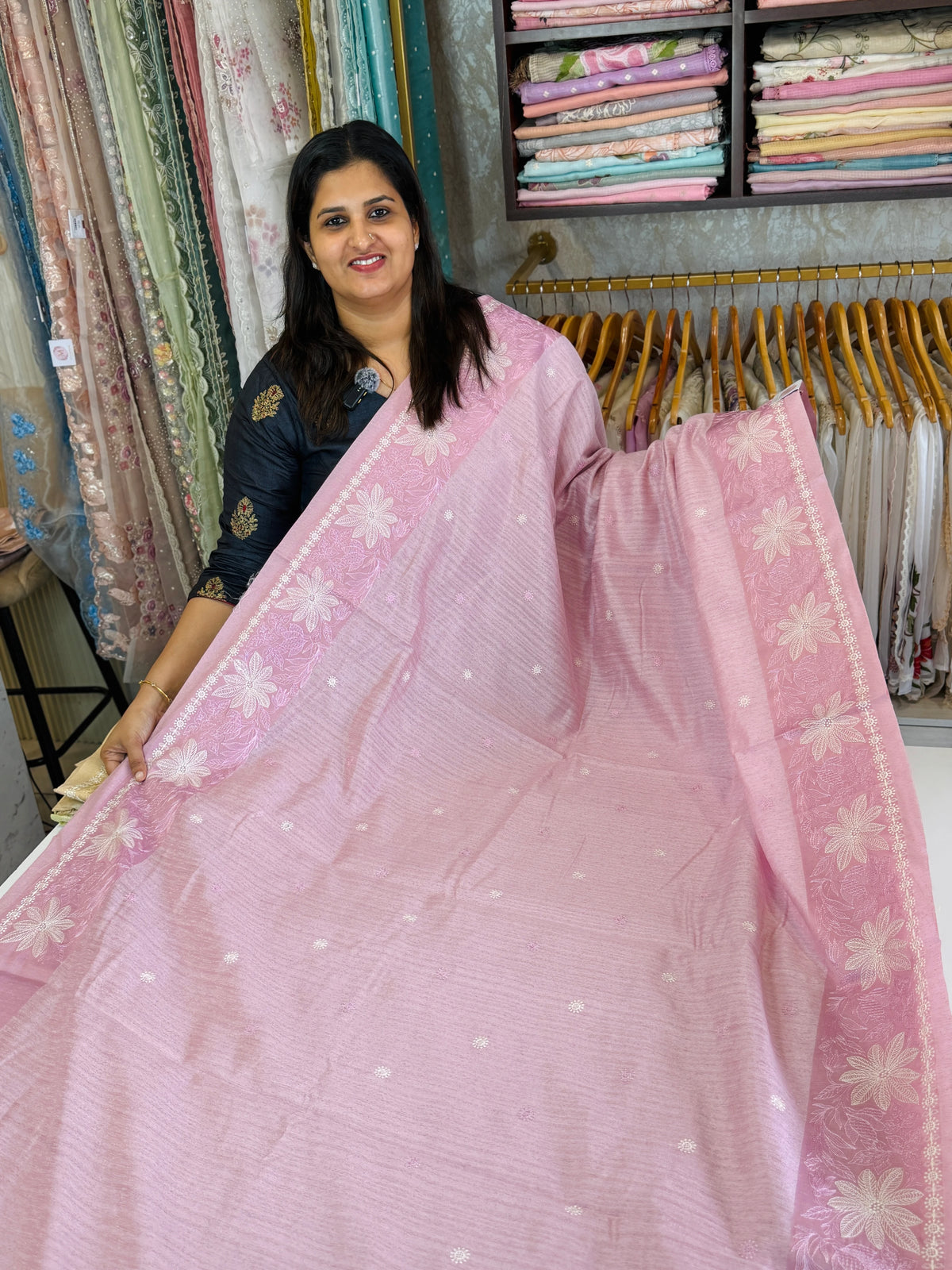 Semi jute saree/ 5163