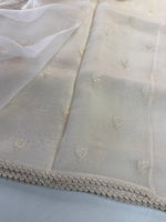 Glass Organza Saree/ CW666