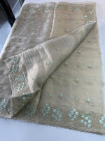Organza blended saree/ BL924
