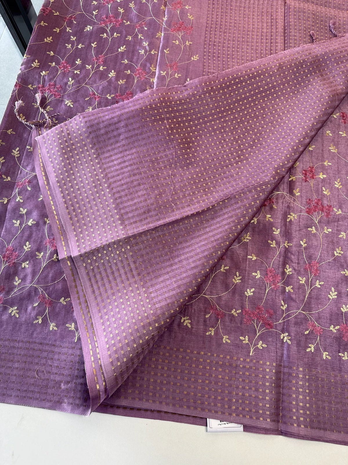 Soft semi Tussar silk saree / MD369