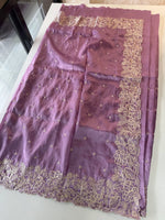 Satin Organza Saree/S114
