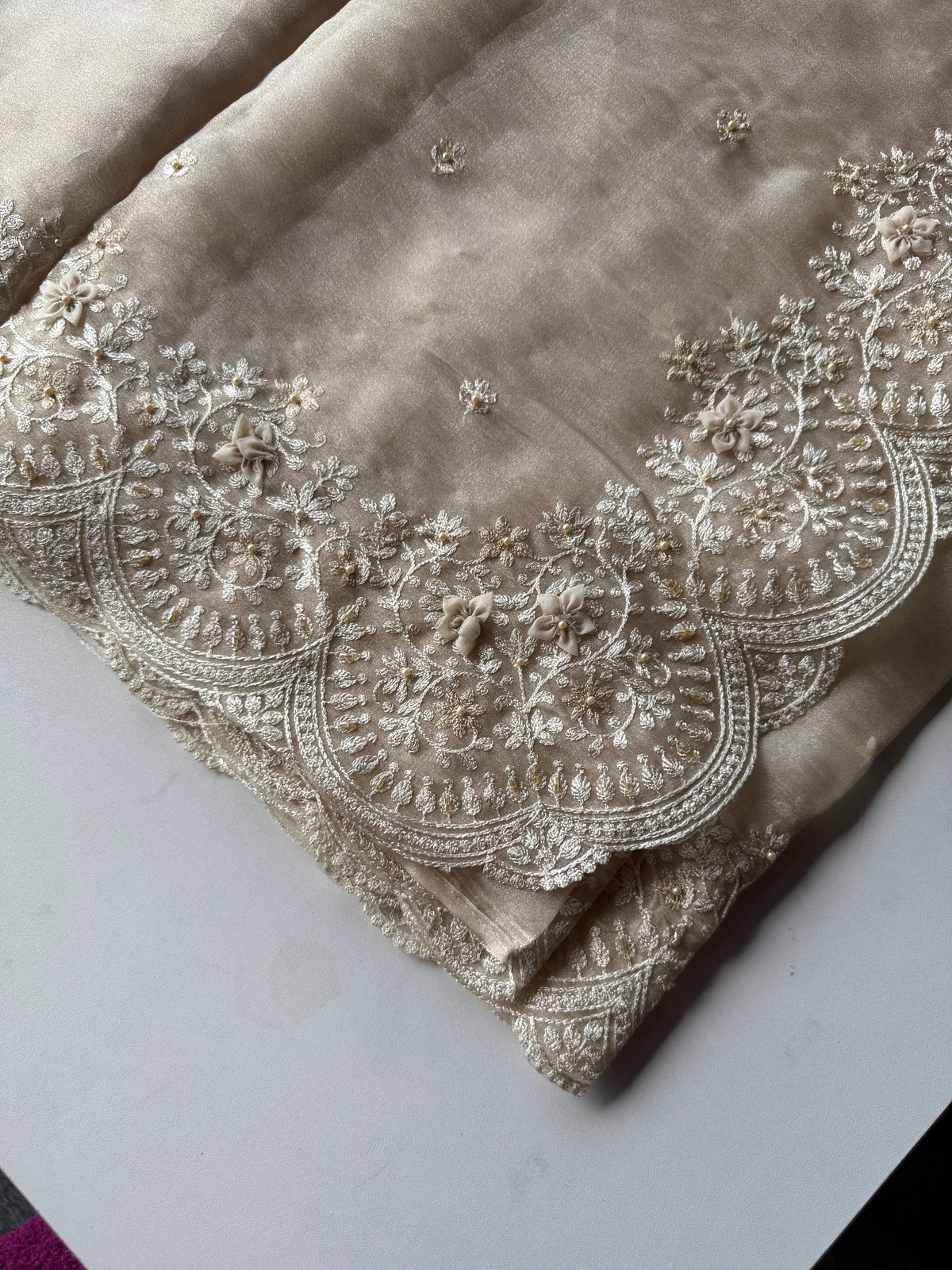 Shimmer crush organza /D15206