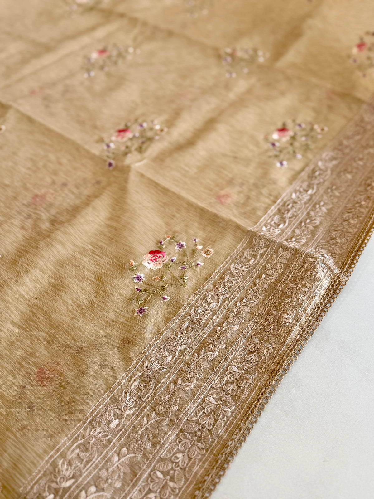 Semi Silk Saree/ KK49