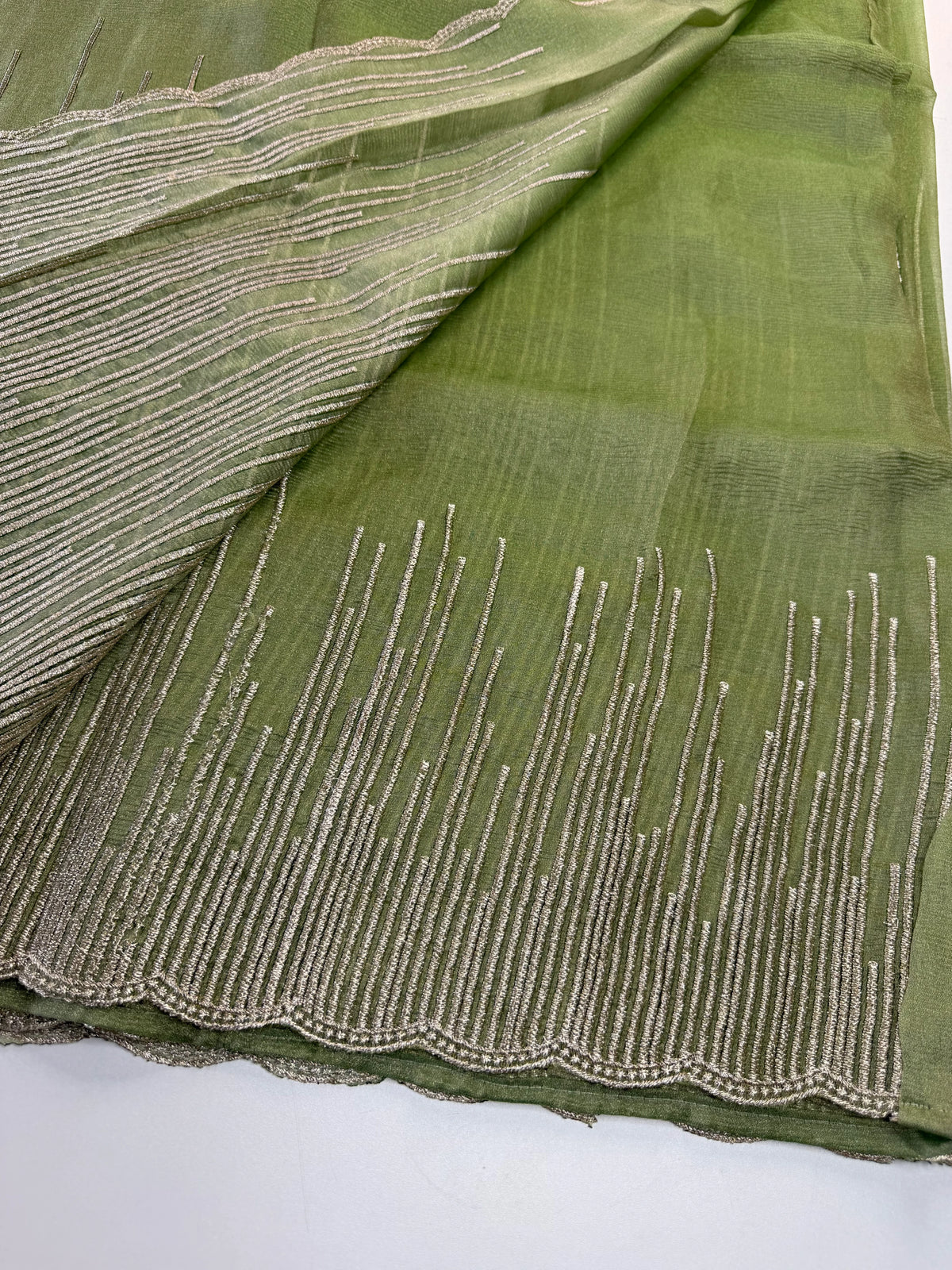 Shimmer Georgette Saree/CW474