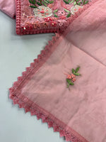 Blended Chanderi unstitched salwar set / NC291