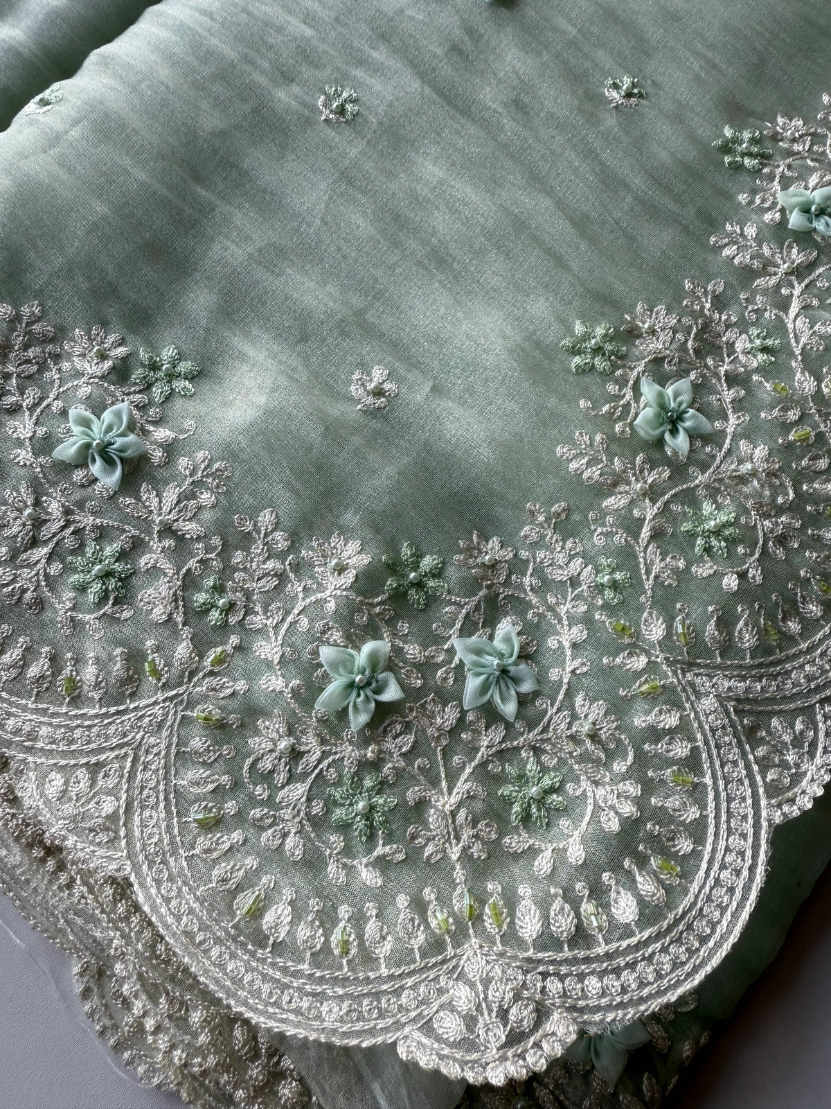 Shimmer crush organza /D15206