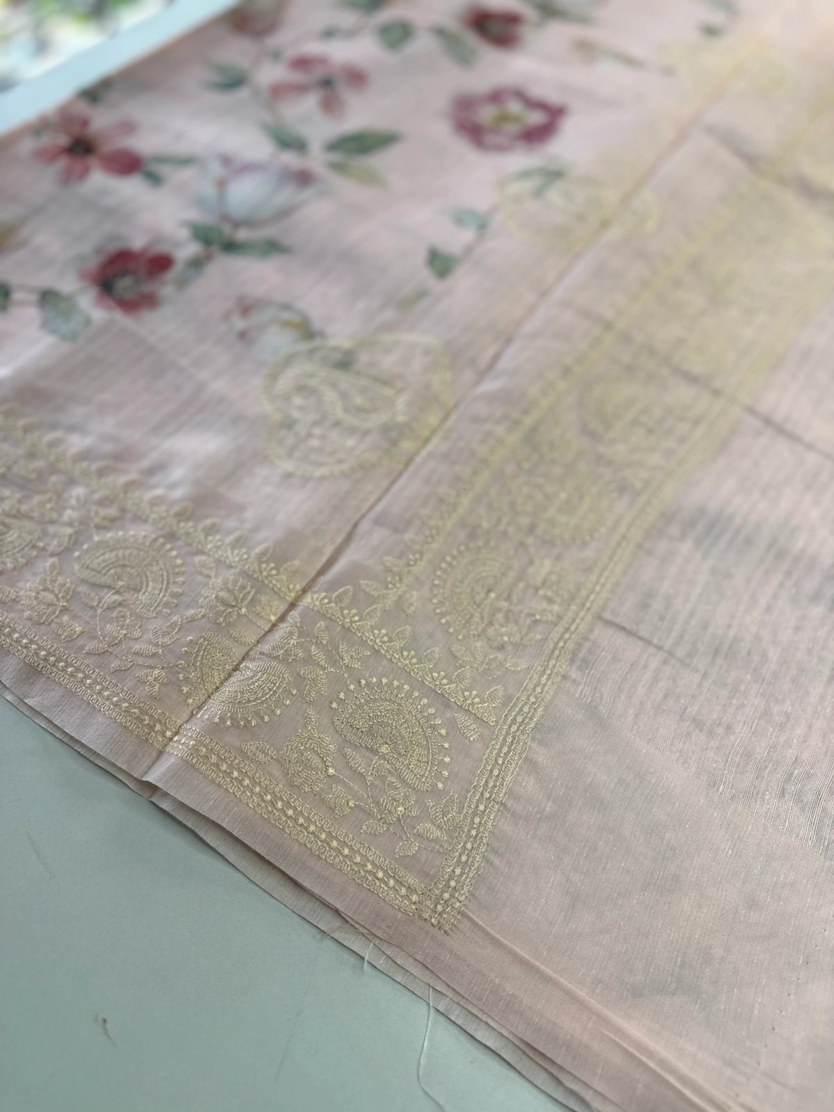 Semi Jute Saree/ 5191